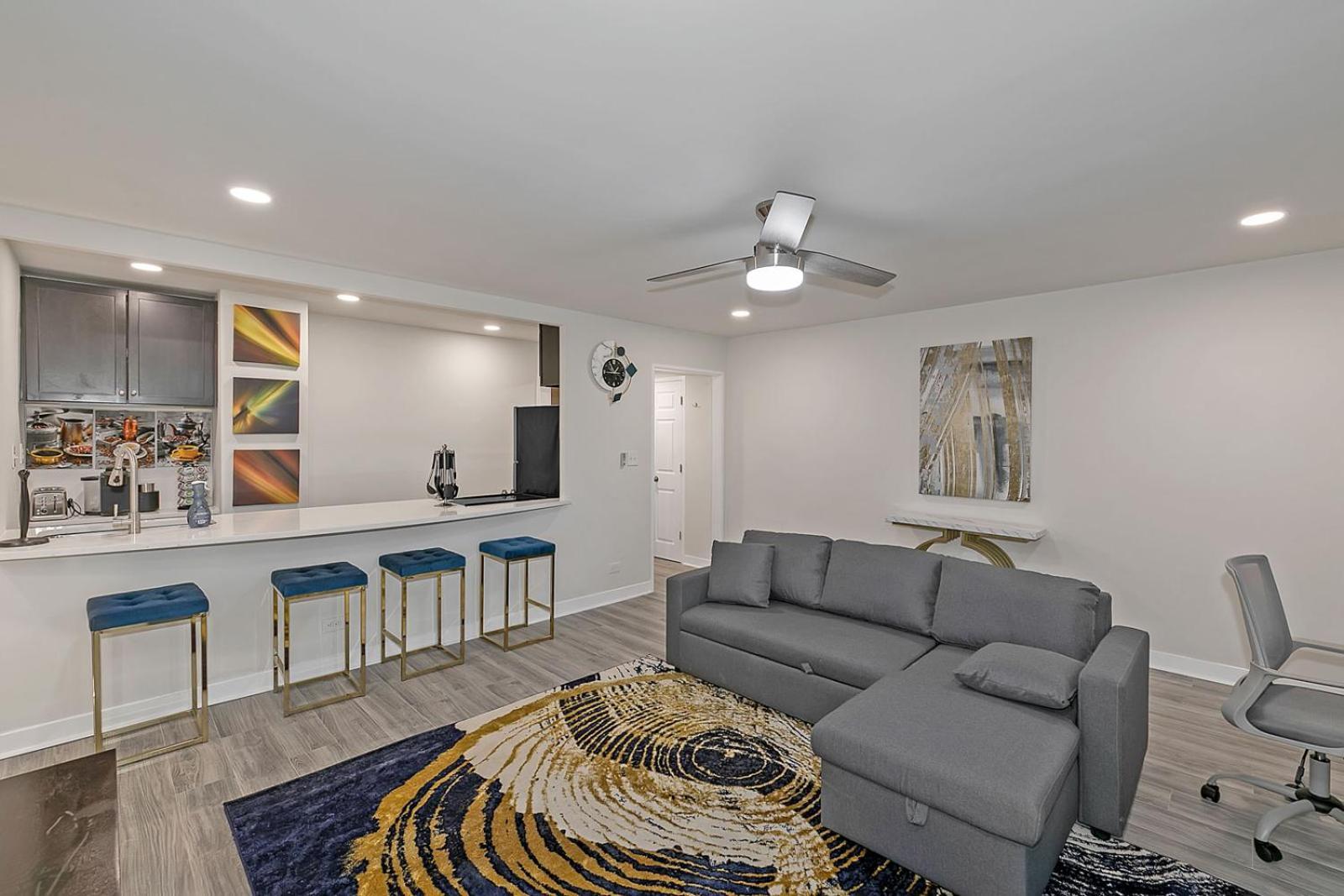 Amazing 1-bedroom In Appartement
